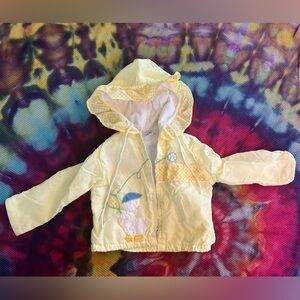 🪿12M Vintage 90s Baby Goose Raincoat